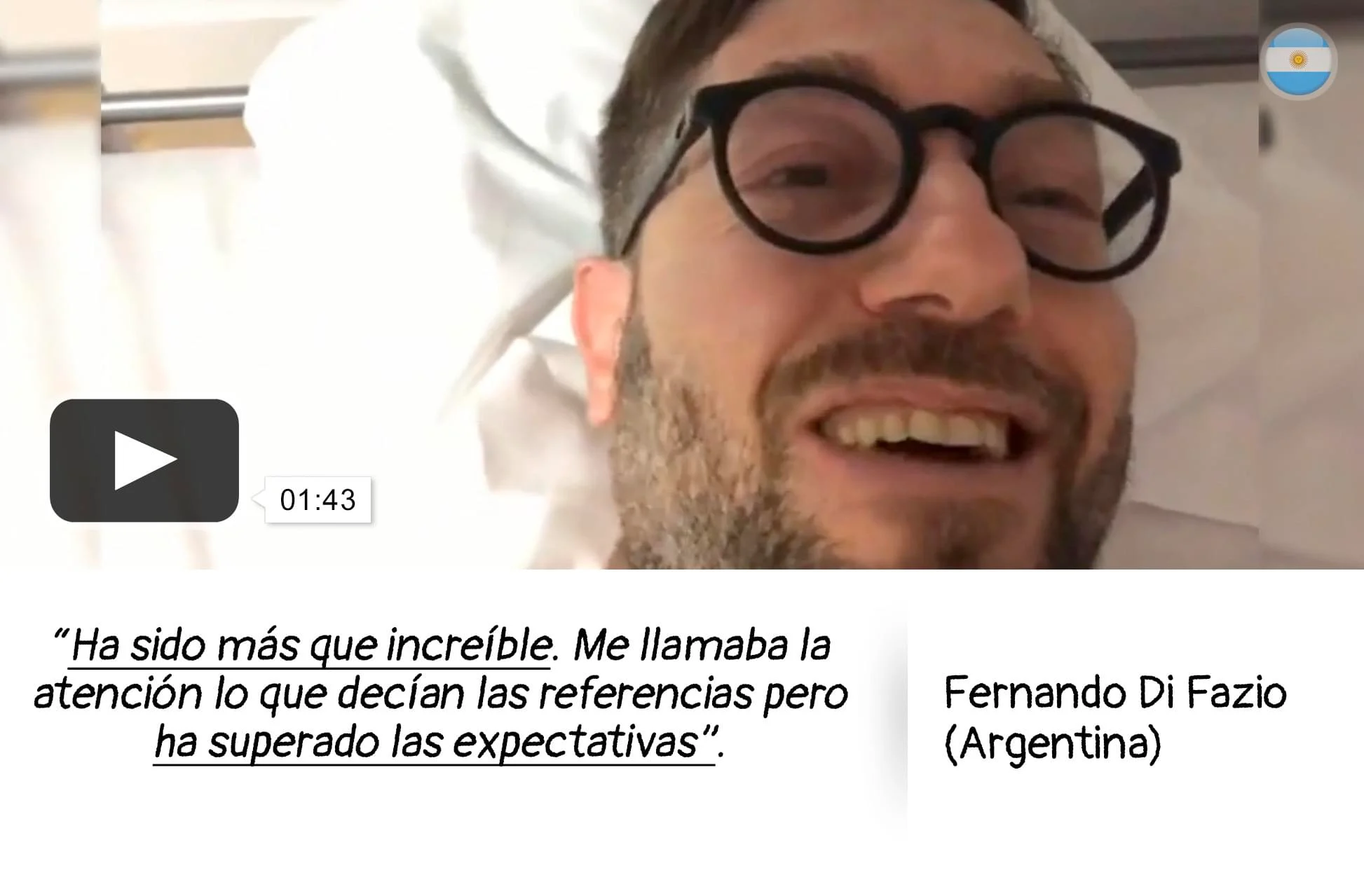 testimonio